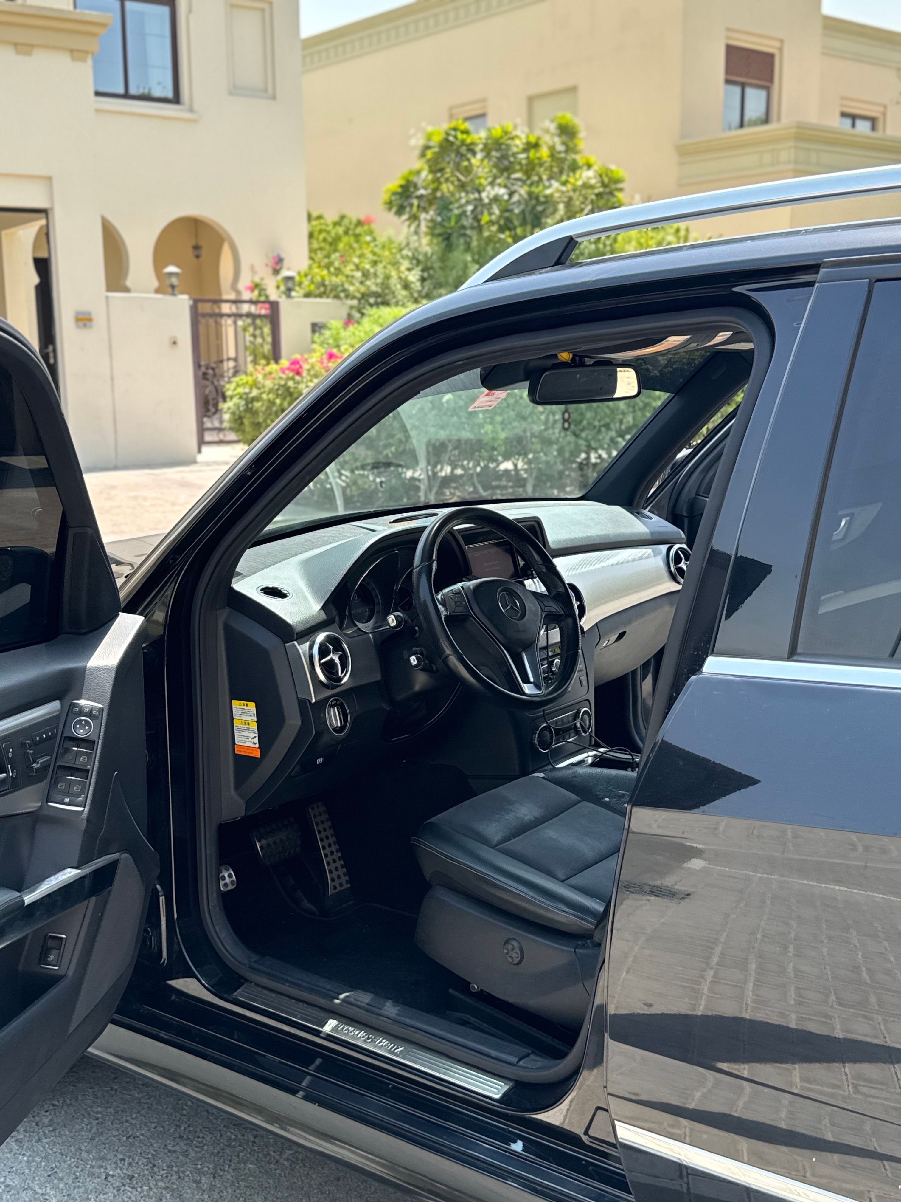 Siyah Mercedes Benz GLK 350 4matic 2014